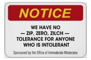 Zero Tolerance: Promoting The Police State